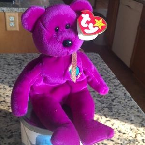 Purple Millennium Bennie Baby